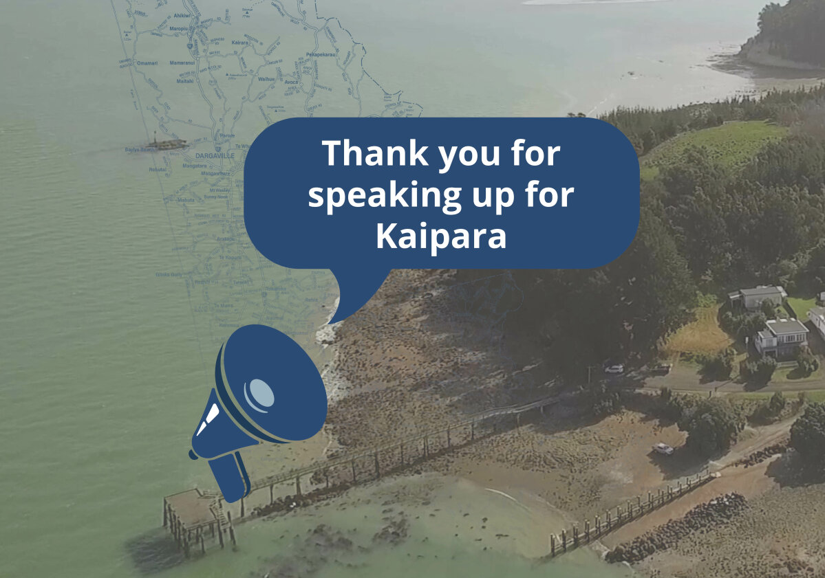 Thank you for speaking up for Kaipara 